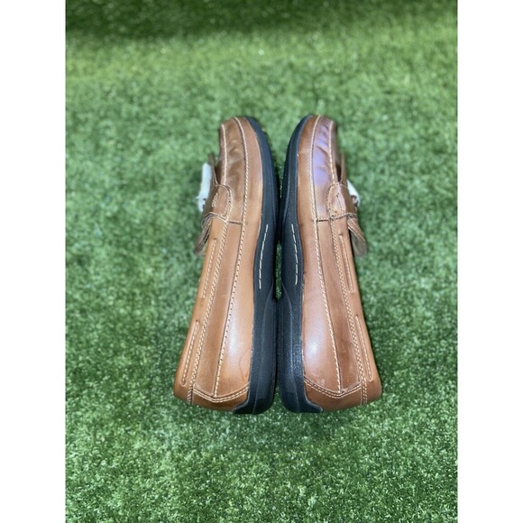 Dockers Loafers Tassels Men’s Size 11 Leather Brown Shoes *READ* main image 6